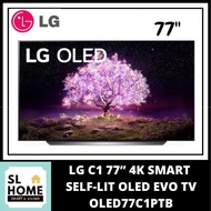 {KL &amp; Klang Valley Area Only}LG OLED77C1PTB C1 77” 4K SMART  SELF-LIT OLED EVO TV WITH EYE COMFORT DISPLAY