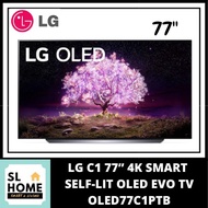 {KL & Klang Valley Area Only}LG OLED77C1PTB C1 77” 4K SMART  SELF-LIT OLED EVO TV WITH EYE COMFORT D