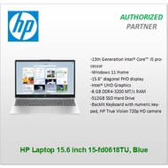 HP Laptop 15.6 inch 15-fd0618TU, Blue