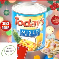 TODAYS FRUIT COCKTAIL 3033G X 1