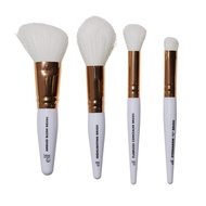 e.l.f. Rose Gold Travel Brush Kit, On The Go, Flawless, Versatile, Soft, Synethic, Conceals, Blends,