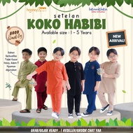 Boys' Suit SMILEE SUIT HABIBI JUNIORkoko MUSLIM CLOTHING SET CLOTHES BOYS'koko 2-10 YEARS cute motif