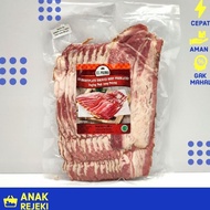 Promo Smoked Beef US Shortplate EL Primo 500gr - Daging Sapi Asap