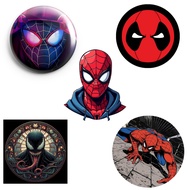 LUPI PIN - Pin Button 44mm Button Badge Spiderman Super hero Size 44mm Pin