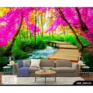 3D WALLPAPER CUSTOM WALLPAPER 3 BRIDGE WALLPAPER