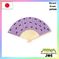 Sanrio Folding Fan Kuromi Kuromi-chan Kuromi 22 x 4 x 1.2cm Character 199613