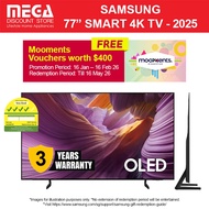 SAMSUNG QA77S85FAEXXS 77" OLED 4K S85F SMART TV | Free Wallmount | Free $400 Mooments Redeem Samsung