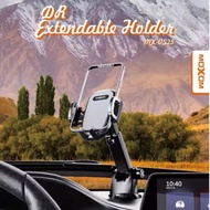 MOXOM MX-VS25 DR Extendable Car Mount Holder 360 Rotating Car Windshield Dashboard Phone Holder