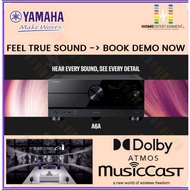 YAMAHA RX-A6A 9.2 CHANNELS WITH SURROUND AI AV RECEIVER DOLBY ATMOS HOME THEATRE AMPLIFIER WITH YAMAHA MUSICCAST (IN STO