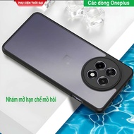 OnePlus Ace 5 / Ace 5 Pro / Ace 5 Ultra / Ace 5 Racing shockproof case with matte back and colored e