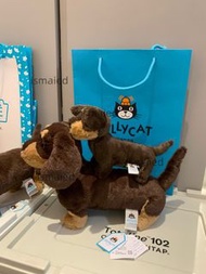 Jellycat臘腸狗系列臘腸狗布偶臘腸狗掛件