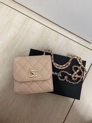 Chanel beige mini trendy cc bag