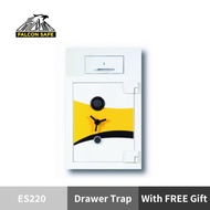 FALCON Drawer Trap Es220 Euro Night Safe Alarm Pad Lock | Fire Extinguisher | Evziz C1C IP Camera