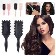 Curls Barber Styling Tool Bounce Curl Define Styling Hair Brush Tangled Hair Comb Shaping Brush