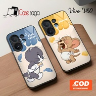 G991 Soft Case Kaca Glass Case VIVO V60 V50 V50E Lite V40 Lite V30 V30E V29 V29E V27 V27E V25 V25E P