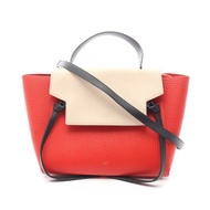 CELINE BELT BAG MINI 單肩手提包 176103 皮革 紅色 米色 黑色 二手 女士