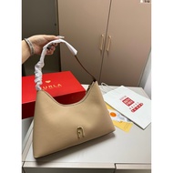 Furla101 High-End Beige Simple Fashion Handbag