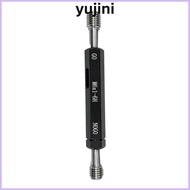 YUJINI Thread Plug Gauge, M6*1.0 Hex Handle Measurement Hand Tool, Precision 6H Tolerance Double End
