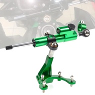 Fiber Carbon Steering Damper Stabilizer Motorcycle For Kawasaki Z900 Z 900 Dampers Mount Bracket Sup