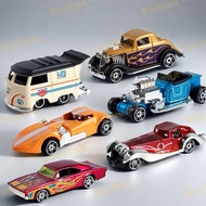 kereta mainan elektrik budak mainan budak lelaki 1:64 Kereta aloi retro, kereta mini, mainan klasik 