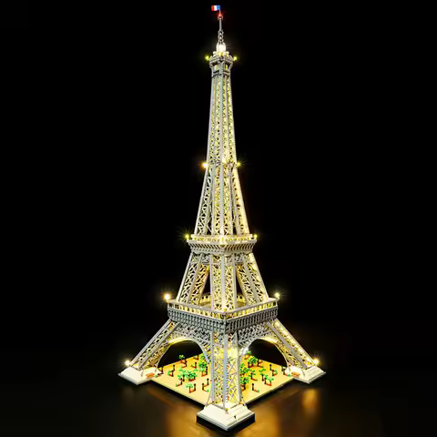 LYBMTWF LED Lighting Kit Compatible with Lego 10307 Eiffel Tower (NOT Include The Model Bricks)