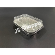 MYCHEF 4436-P Aluminium Foil Tray with Clear Lid (10 sets ±) / Rectangular My Chef Foil Tray 4436