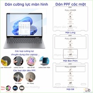 Toughened screen protector, PPF sides HP Envy x360 2in1 14 Fa0013dx Fa0xxx fa0050AU Fa 0xxx/ Fc fc00