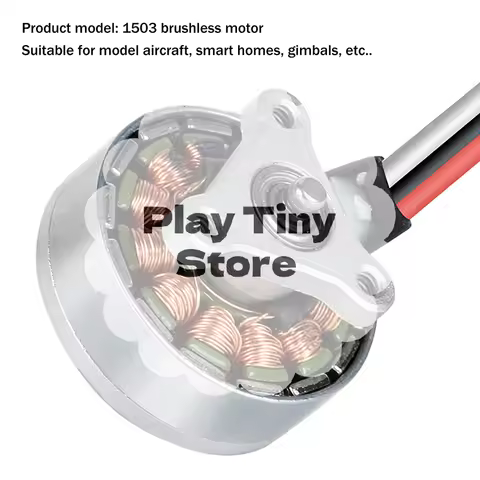 1503 Airplane Brushless Motor RC Electric Motor For 4 Axes Remote Control Airplanes RC Electric Moto