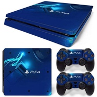 PS4 Slim Skin Sticker For PlayStation 4 Console and Controllers For PS4 Slim Gamepad Controller Sticker Decal