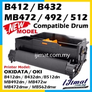 Compatible to OKI B412 B432 MB472 MB492 B512 MB562 B412dn B432dn B512dn MB492dn MB472w MB472dnw MB56