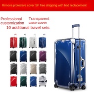 Rimwa rimowa protective cover transparent case [limbo] luggage travel trolley case transparent no-unloading dustproof model accessories