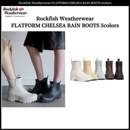 Rockfish Weatherwear FLATFORM CHELSEA RAIN BOOTS 5colors