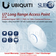 Ubiquiti Access Point U7 Long Range (U7-LR) WiFi 7/6/5 | 2.5G PoE+ | 1,750 sq ft Coverage | 300+ Use