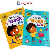 Books - Puzzles & Brain Hacking Games, Exploring Hagykidhn Children's Potential, Developing IQ