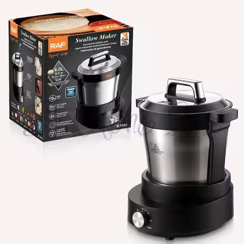 6 L Large Capacity FU FU Machine Cassava Machine Heated Paste Machine Curry Sauce