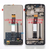 จอภาพแบบซิมมอลูรอยแท้สำหรับ Xiaomi Redmi 13/12/12C/13C/14c PocoC55/C65/m6 5G พร้อมกรอบ ชิ้นส่วนโทรศั