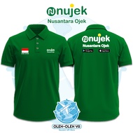 Souvenirs Yes Wangki Collar T-Shirt Wangki Work T-ShirtPOLO - Nujek Nusantara Ojek Online Indonesia 