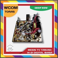 Termurah Mesin Tv Tabung Digital analog tanpa Tuner China Wcom Toras 1