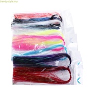 TRENDYSTYLE Assist Hooks Line DIY Fishing Tools Tinsel Streamer Fly Fishing Shining Jig Hook Streame