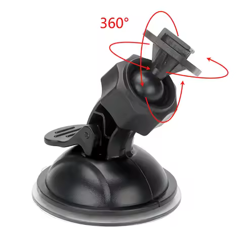Car Driving Recorder Bracket Sport DV Camera Mount Universal Car Holder DVR Holder 360 Degree Rotati