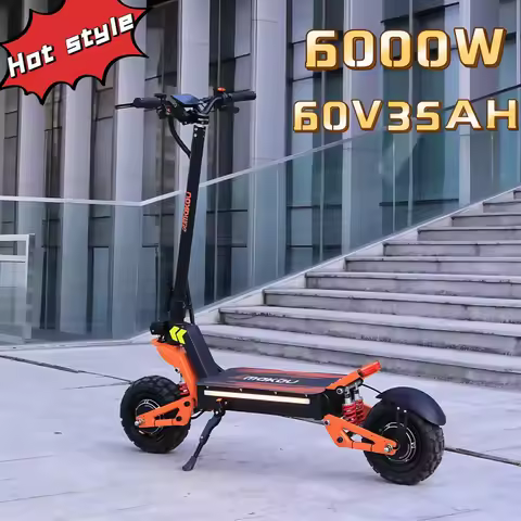 X5 new 6000W dual motor adult off-road folding electric scooter maximum speed 80-95km/h brushless mo
