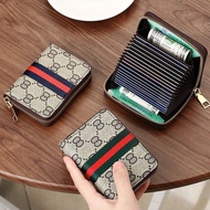 Beg Kad Wanita Anti-Degaussing2021Baru Kecil dan Sangat Nipis Kad Nama Banyak Slot Kad Kapasiti Besa