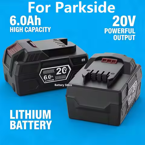 For Parkside 20V full range electric tool battery PAP B1 B3 hand drill battery A3/ PAP 208 A1 4.0Ah 