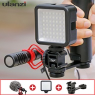 Boya Microphone withGimbal Accessories LED Video Light Cold Shoe Youtube Vlogging Video Setup for DJ