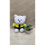 Boneka Bear Beruang Lucu Boneka Beruang Baju Rassel Size M