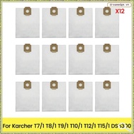 [dreamedge] Replacement Dust Bags- 12PCS Filtration Units for  T7/1 T8/1 T9/1 T10/1 T12/1 T15/1 DS53