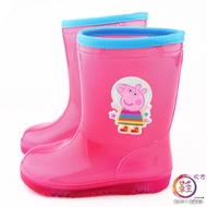 Shoes Power Peppa Pig & George Spaceman Mid-Tube Rain Boots PG8577