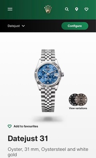 Rolex 278274 - Datejust31