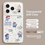 YOUSIDUN | Apple 17 Pro Max Case Cartoon Transparent with Chain