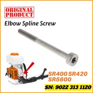 Original SR400 SR420 SR5600 Mistblower Elbow Spline Screw Bolt